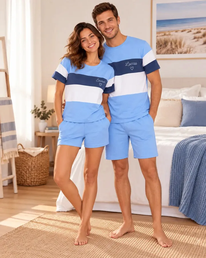 Pyjama couple – Évasion Marine
