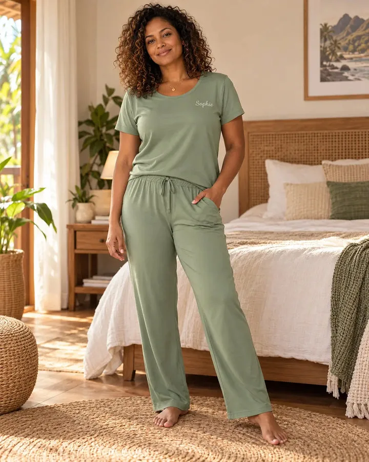 Pyjama femme – Sauge Douce