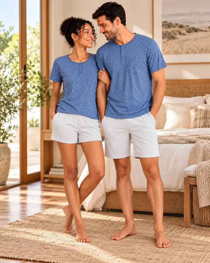Pyjama couple – Dimanche Cocooning