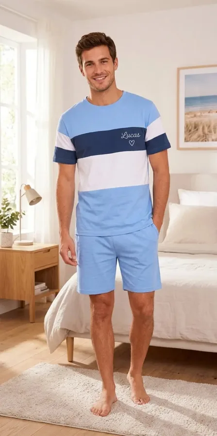 Pyjama homme – Évasion Marine